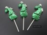 537sp Petey Dragon Chocolate or Hard Candy Lollipop Mold
